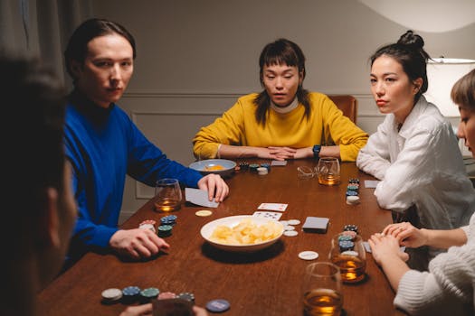 strategic poker game