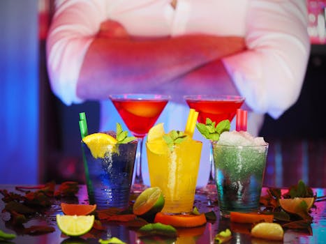 refreshing drinks for poker night
