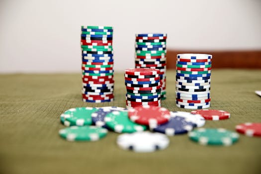 poker chip organization