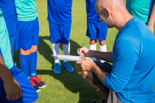 Group of players discussing strategies
