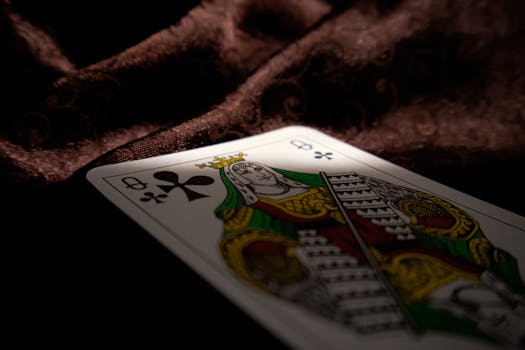 exciting poker game setup