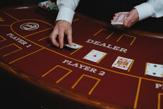 poker cards ready for action