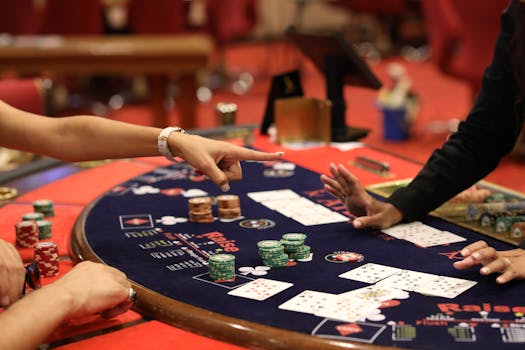 Poker Players at a Table